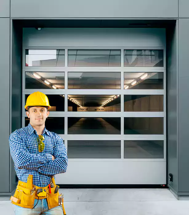 Glass Roll Up Garage Door Sunny Isles