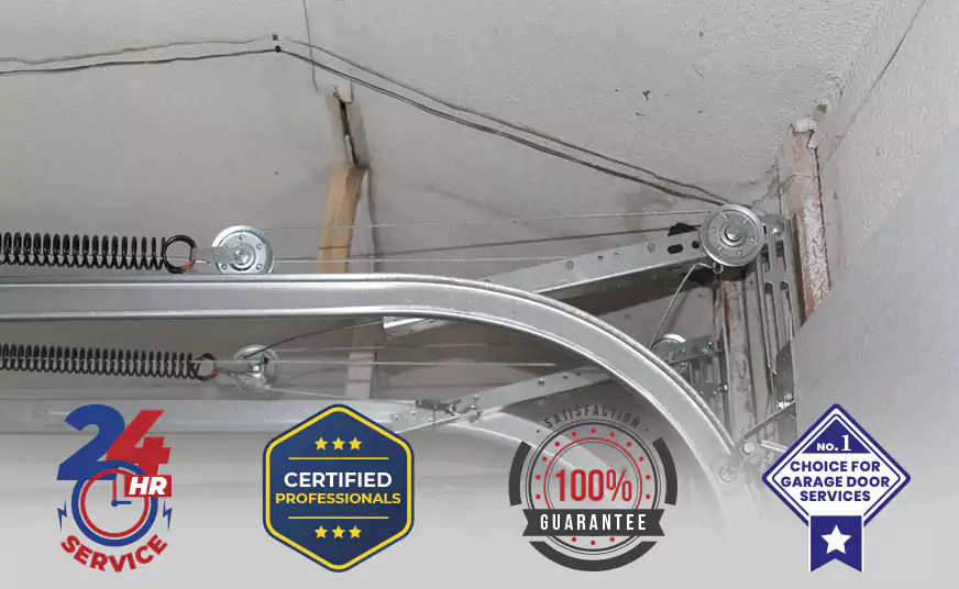 Overhead Garage Door Pulley Cable Replacement in Sunny Isles, FL