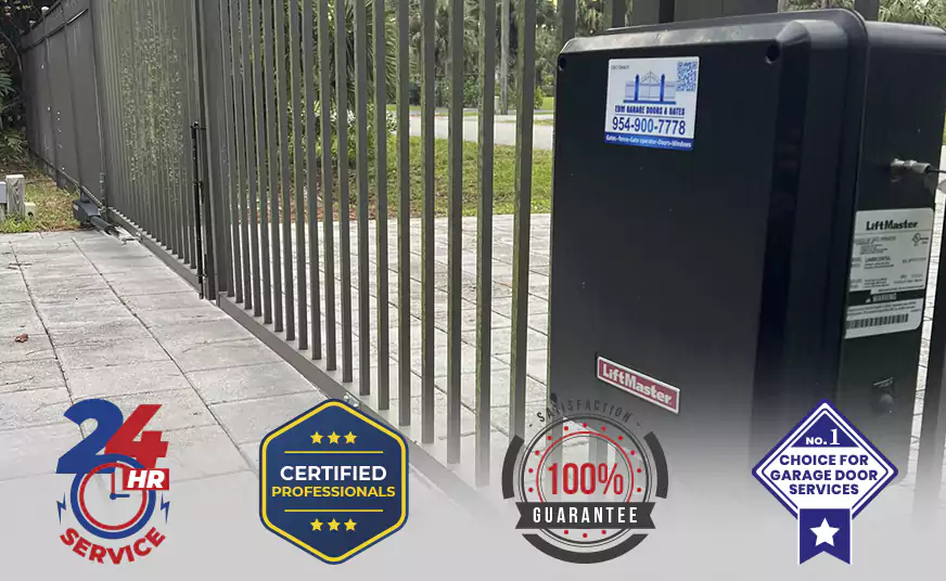 Swing Gate Opener Repair in Sunny Isles, FL