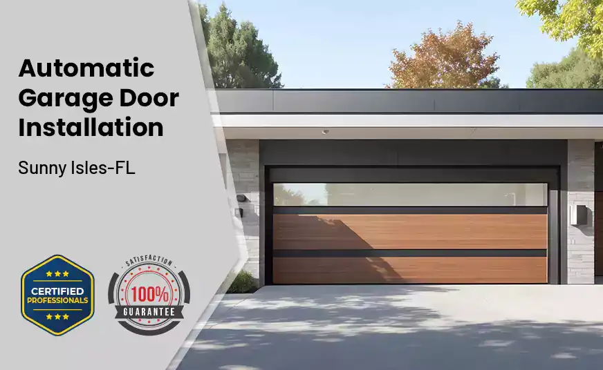 Automatic Garage Door Installation  Sunny Isles-FL 