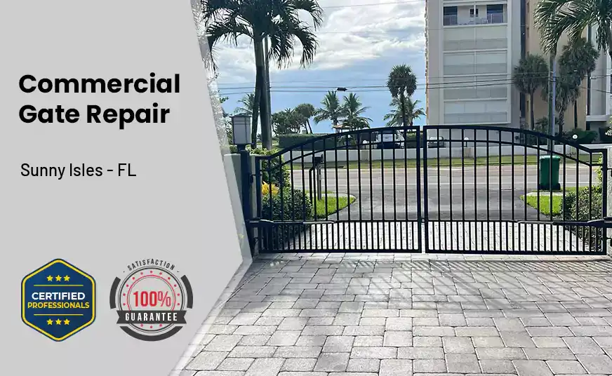 Commercial Gate Repair Sunny Isles - FL 