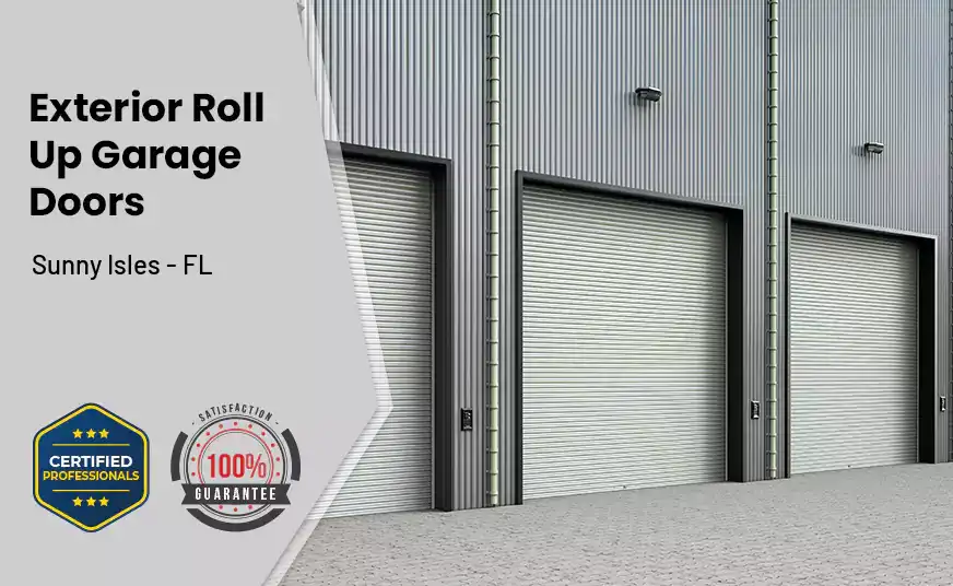 Exterior Roll Up Garage Doors Sunny Isles - FL 