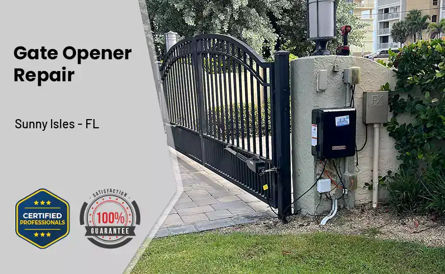 Gate Opener Repair Sunny Isles - FL 