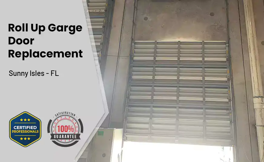 Roll Up Garage Door Replacement Sunny Isles - FL 