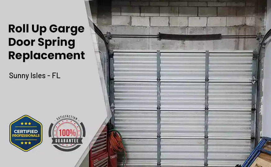 Roll Up Garage Door Spring Replacement Sunny Isles - FL 